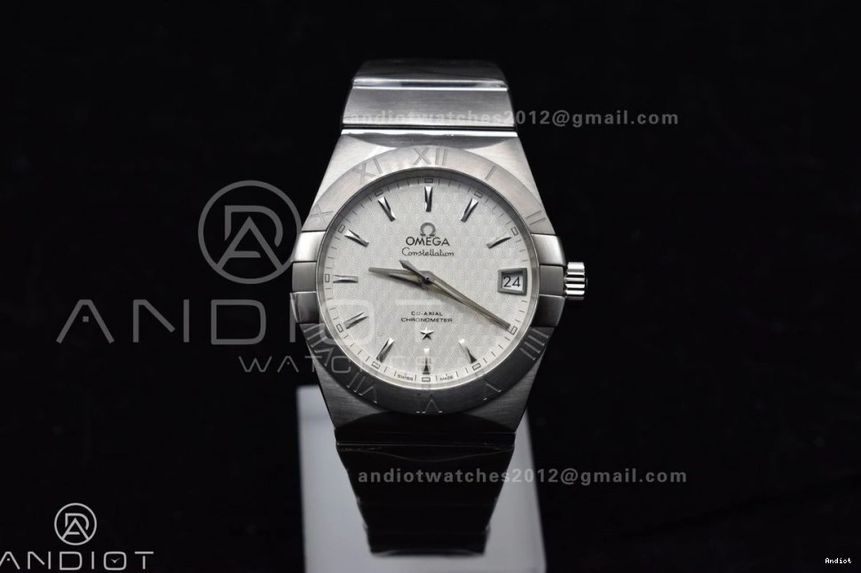 Constellation A8800 1:1 SS White 39mm Dial on Best Edition Bracelet VSF SS 1231